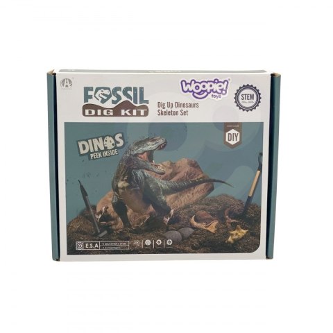 WOOPIE Wykopalisko 6w1 Dinozaur Szkielet Mały Archeolog Lumarko!