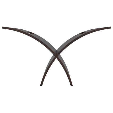 Drewniany stojak na gazety, brązowy Lumarko!