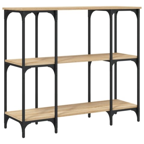 Stolik konsolowy, dąb sonoma, 102x35x90 cm Lumarko!
