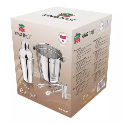 ZESTAW PRZYBORÓW BARMAŃSKICH KINGHOFF KH-1706 Lumarko!