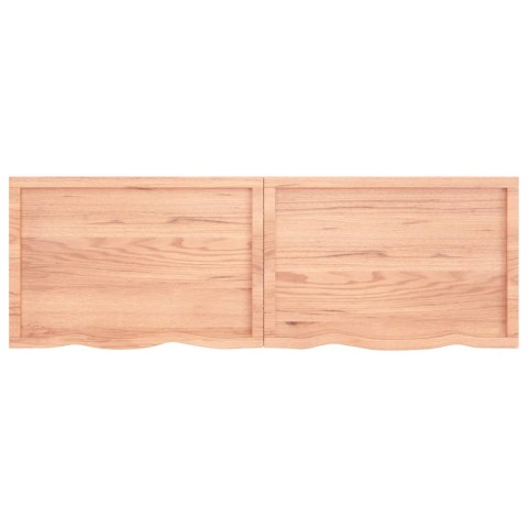 Blat do stołu, jasnobrązowy, 180x60x6 cm, lite drewno dębowe Lumarko!