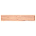VidaXL Półka, jasnobrązowa, 160x30x4 cm, lite drewno dębowe