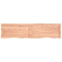 Półka, jasnobrązowa, 160x40x4 cm, lite drewno dębowe Lumarko!