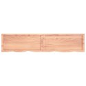 Półka, jasnobrązowa, 180x40x6 cm, lite drewno dębowe Lumarko!