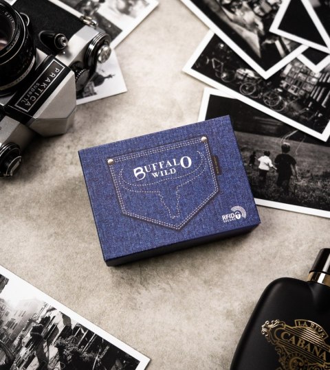 Mały, Skórzany Portfel Męski Bez Zapięcia Lumarko!