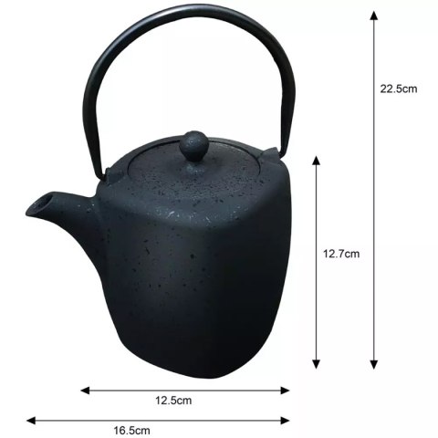 ZAPARZACZ ŻELIWNY 900ml Z FILTREM KINGHOFF KH-1818 Lumarko!