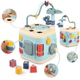 Smoby Little Sensoryczna Kostka Aktywności dla Dzieci Sorter Labirynt 13w1 Lumarko!