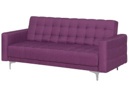 Sofa rozkładana fioletowa ABERDEEN Lumarko!