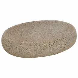 Umywalka nablatowa, piaskowa, owalna, 59x40x15 cm, ceramiczna Lumarko!