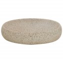 Umywalka nablatowa, piaskowa, owalna, 59x40x15 cm, ceramiczna Lumarko!