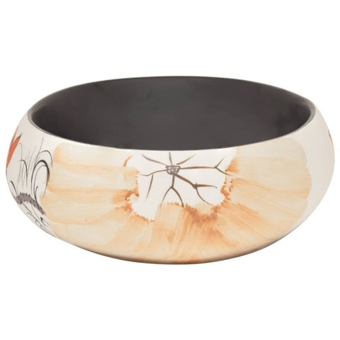 Umywalka nablatowa, wielokolorowa, owalna, 59x40x15 cm Lumarko!