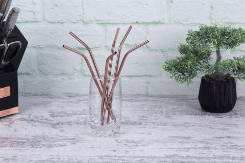 SŁOMKI METALOWE DO NAPOJÓW BERLINGER HAUS BH-2982 ROSE GOLD Lumarko!