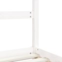 Rama łóżka dziecięcego, biała, 2x(80x160) cm, drewno sosnowe Lumarko!