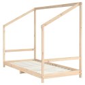 Rama łóżka dziecięcego, 2x(90x200) cm, lite drewno sosnowe Lumarko!