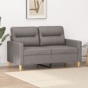 Sofa 2-osobowa, kolor taupe, 120 cm, tapicerowana tkaniną Lumarko!