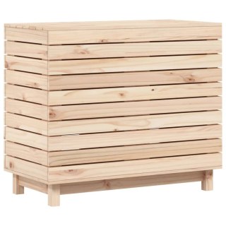 Kosz na pranie, 88,5x44x76 cm, lite drewno sosnowe Lumarko!