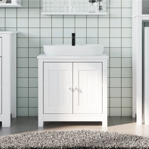 Szafka pod umywalkę BERG, biała, 60x34x59 cm, sosnowa Lumarko!
