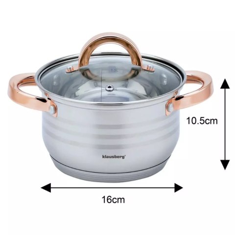 ZESTAW GARNKÓW 8 ELEMENTÓW KLAUSBERG KB-7699 Lumarko!