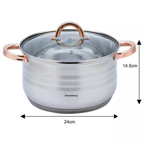 ZESTAW GARNKÓW 8 ELEMENTÓW KLAUSBERG KB-7699 Lumarko!