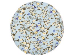 2 poduszki ogrodowe w kwiaty ⌀ 40 cm niebieskie VALLORIA Lumarko!