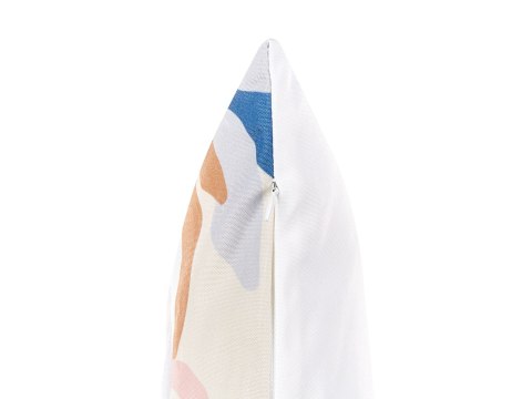 2 poduszki ogrodowe w kwiaty 45 x 45 cm wielokolorowe VEREZZI