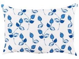 2 poduszki ogrodowe w liście 40 x 60 cm biało-niebieska TORBORA Lumarko!