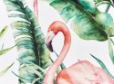 2 poduszki ogrodowe we flamingi 45 x 45 cm wielokolorowe ELLERA Lumarko!