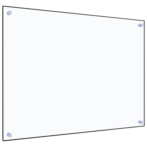 Panel ochronny do kuchni, przezroczysty, 80x60 cm, szkło Lumarko!