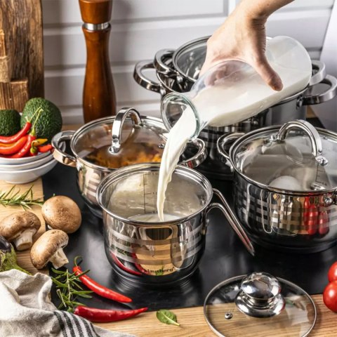 Zestaw Garnków 10 Elementów Klausberg Kb-7696 Lumarko!