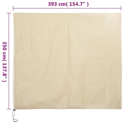  Kaptury ochronne z suwakiem, 2 szt., 70 g/m² 3,93x3,5 m Lumarko!