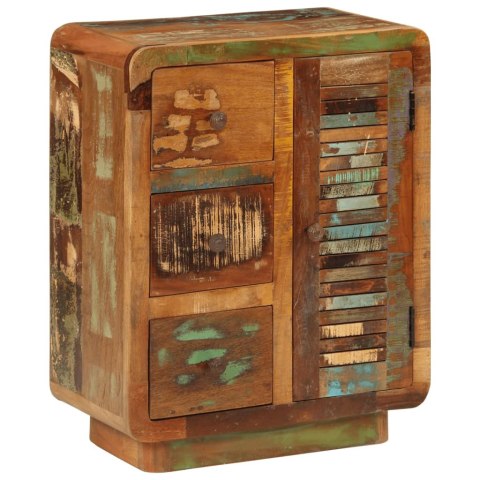  Szafka z 3 drzwiczek, 55x30x70 cm, lite drewno z odzysku Lumarko!