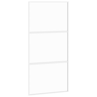 VidaXL Drzwi przesuwne, złote, 102,5x205cm, szkło hartowane, aluminium