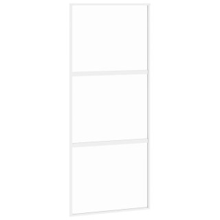 VidaXL Drzwi przesuwne, złote, 90x205 cm, szkło hartowane i aluminium