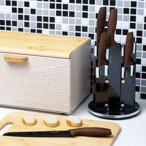ZESTAW 5 KUCHENNYCH NOŻY W BLOKU KLAUSBERG KB-7615 Lumarko!