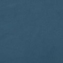 Zagłówek uszak, ciemnoniebieski, 203x16x118/128 cm, aksamit Lumarko!