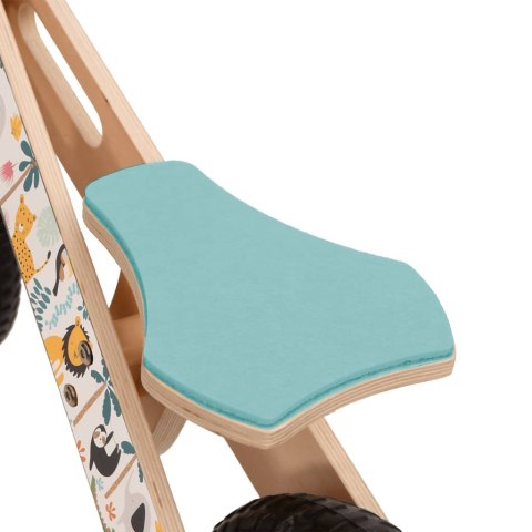 Rowerek biegowy dla dzieci, niebieski z nadrukiem Lumarko!