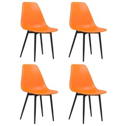 Krzesła stołowe, 4 szt., pomarańczowe, PP Lumarko!