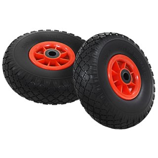 Koła do wózka transportowego, 4 szt., pełne, poliuretan, 3.00-4 Lumarko!