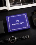 Elegancki, skórzany portfel męski - Rovicky Lumarko!