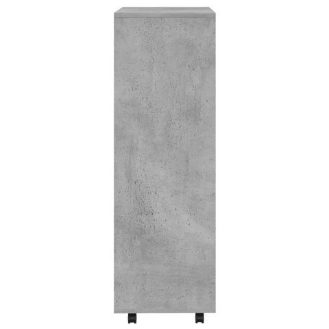 Szafka garderobiana, szarość betonu, 80x40x110 cm, płyta Lumarko!