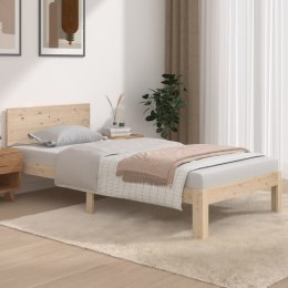 Rama łóżka, lite drewno, 90x190 cm, pojedyncza Lumarko!
