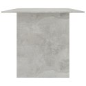 Stół jadalniany, betonowy szary, 180x90x76 cm, płyta wiórowa Lumarko!