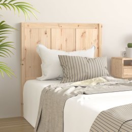 Wezgłowie łóżka, 105,5x4x100 cm, lite drewno sosnowe Lumarko!