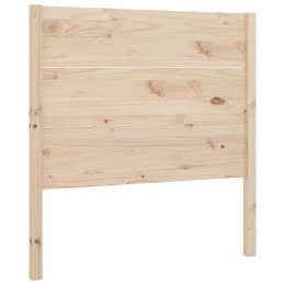 Wezgłowie łóżka, 81x4x100 cm, lite drewno sosnowe Lumarko!