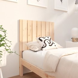 Wezgłowie łóżka, 80,5x4x100 cm, lite drewno sosnowe Lumarko!