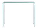 Konsola szklana przezroczysta KENDALL Lumarko!