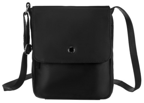 Skórzana listonoszka damska z klapką - Peterson Lumarko!