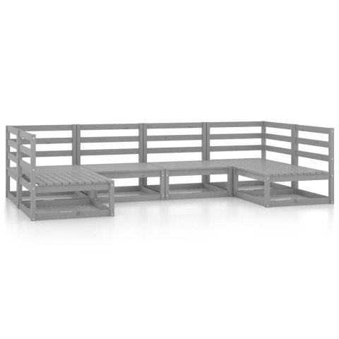 6-cz. zestaw mebli wypoczynkowych do ogrodu, drewno sosnoweLumarko!