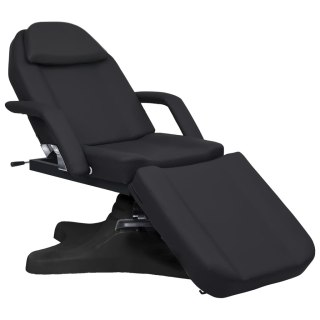 Massage Stół do masażu, czarny, 180x62x(86,5-118) cm Lumarko!