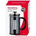 Zaparzacz Tłokowy Do Kawy/herbaty 1000ml Klausberg Kb-7704 Lumarko!